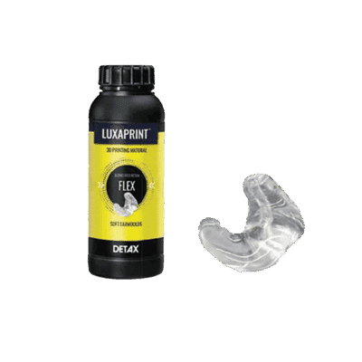 Résine DETAX Luxaprint Flex Clear - 1kg