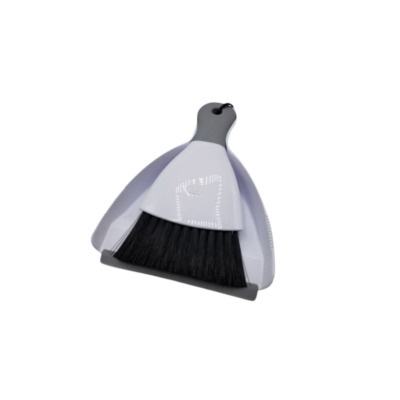 METAL X DUST PAN AND BRUSH SET
