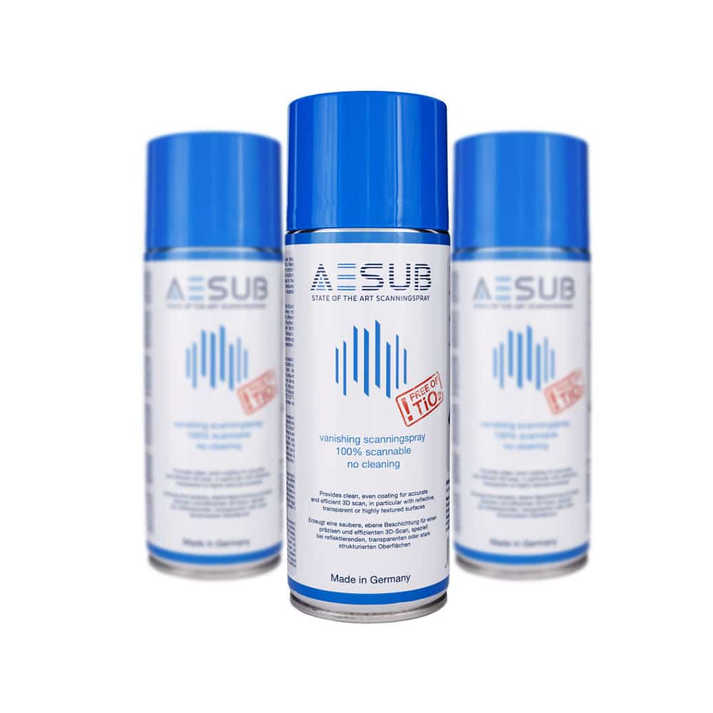 Spray pour scan 3D AESUB Blue – Image 2
