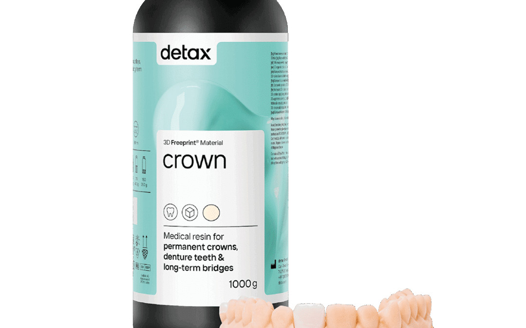 Résine DETAX Freeprint Crown – 500 g