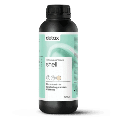 Résine DETAX Medical Print Shell Beige - 1kg