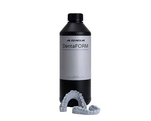 Asiga DentaFORM Bottle Sample