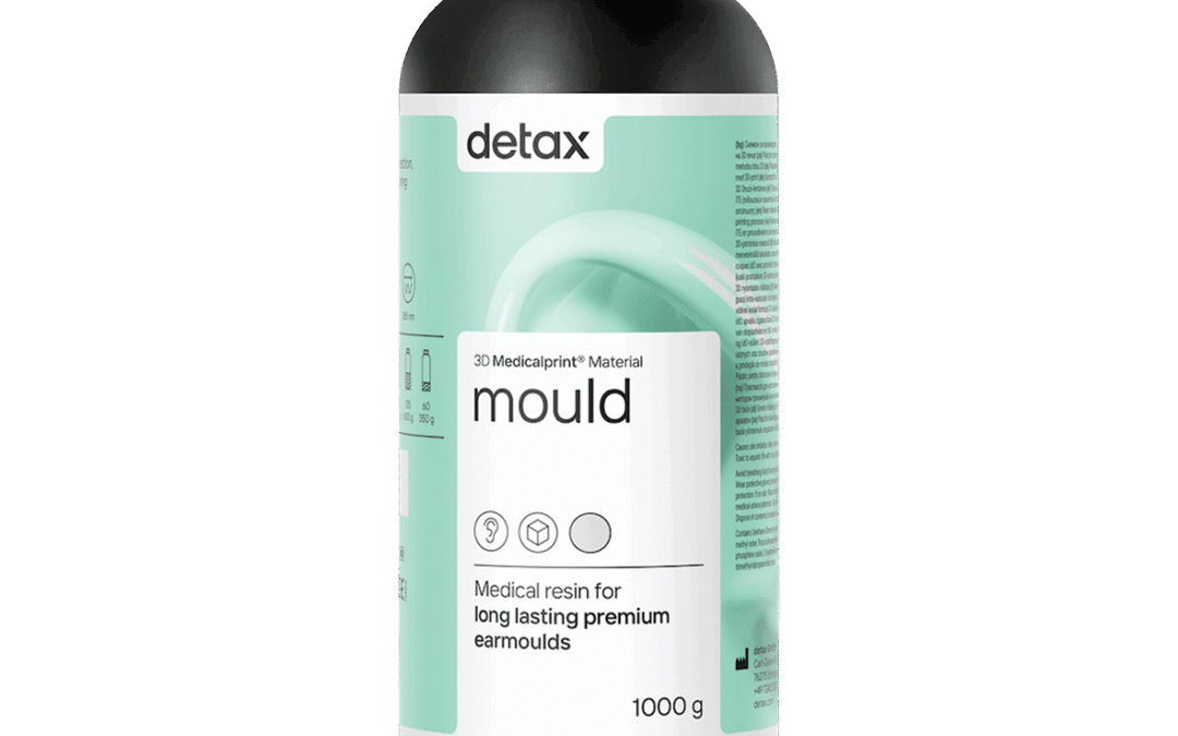 Résine DETAX Medical Print Mould Clear 2.0 – 1kg