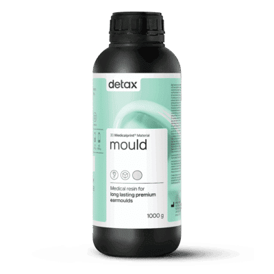 Résine DETAX Medical Print Mould Clear 2.0 - 1kg