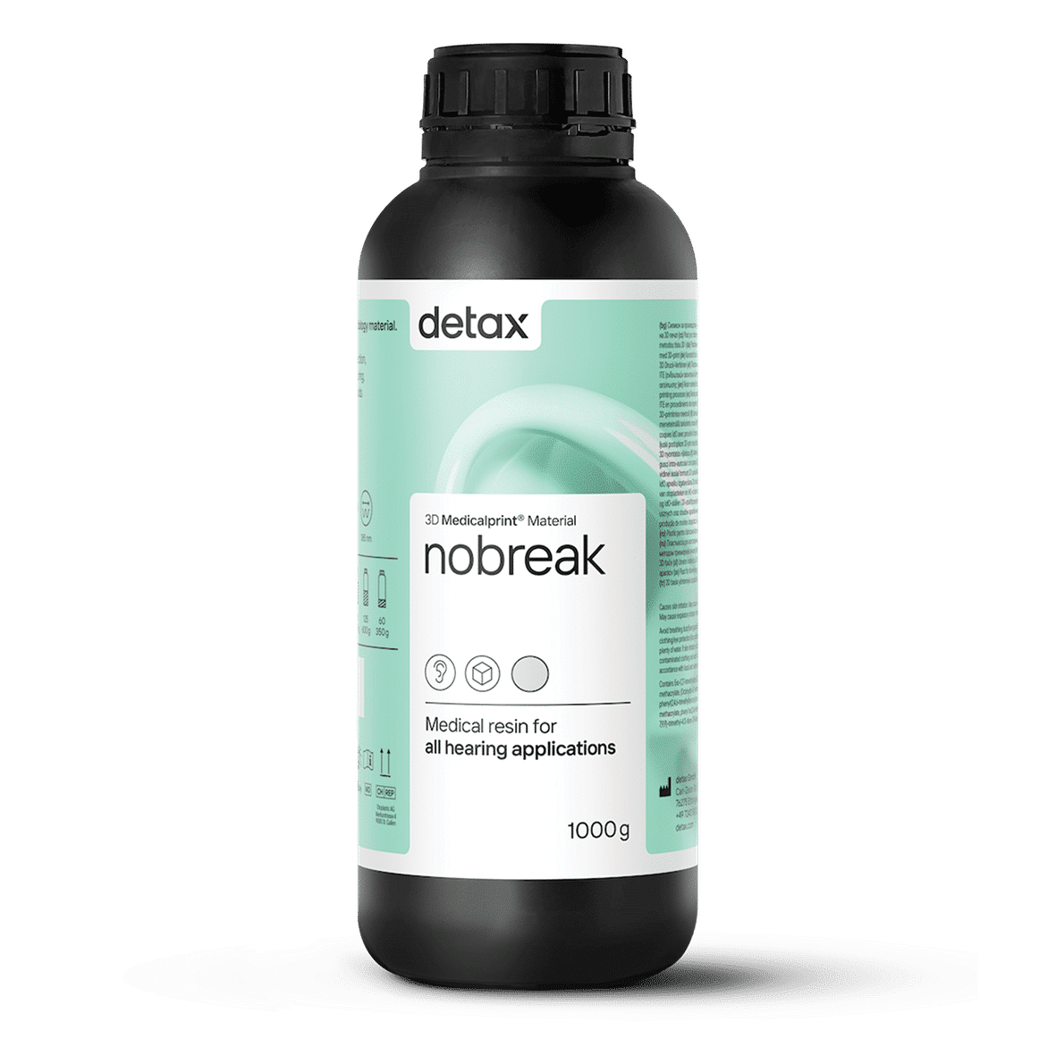 DETAX Medical Print No Break Resin - 1 kg