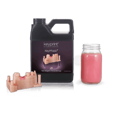 Résine KEYSTONE KeyMask Rose - 0,5kg