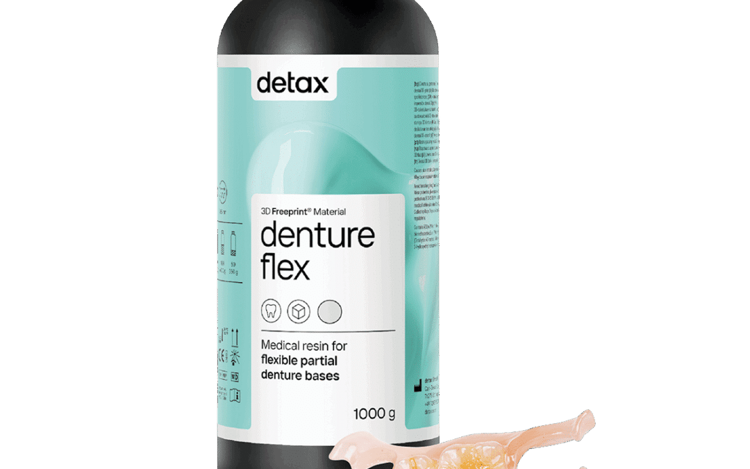 Résine DETAX FREEPRINT Denture Flex – 1kg