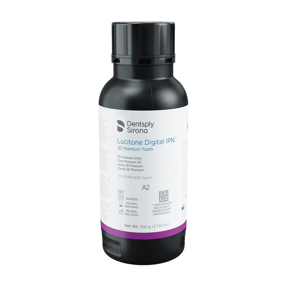 Résine DENTSPLY SIRONA Luctitone Digital Print 3D - IPN - 500 gr