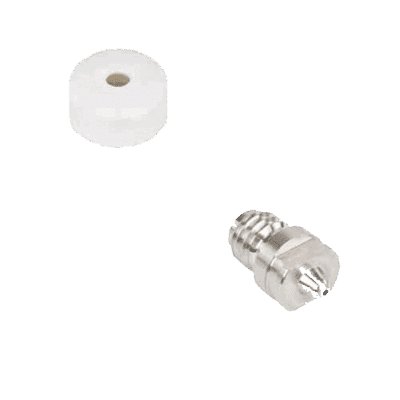 Une buse acier et un capuchon téflon pour extruder V3